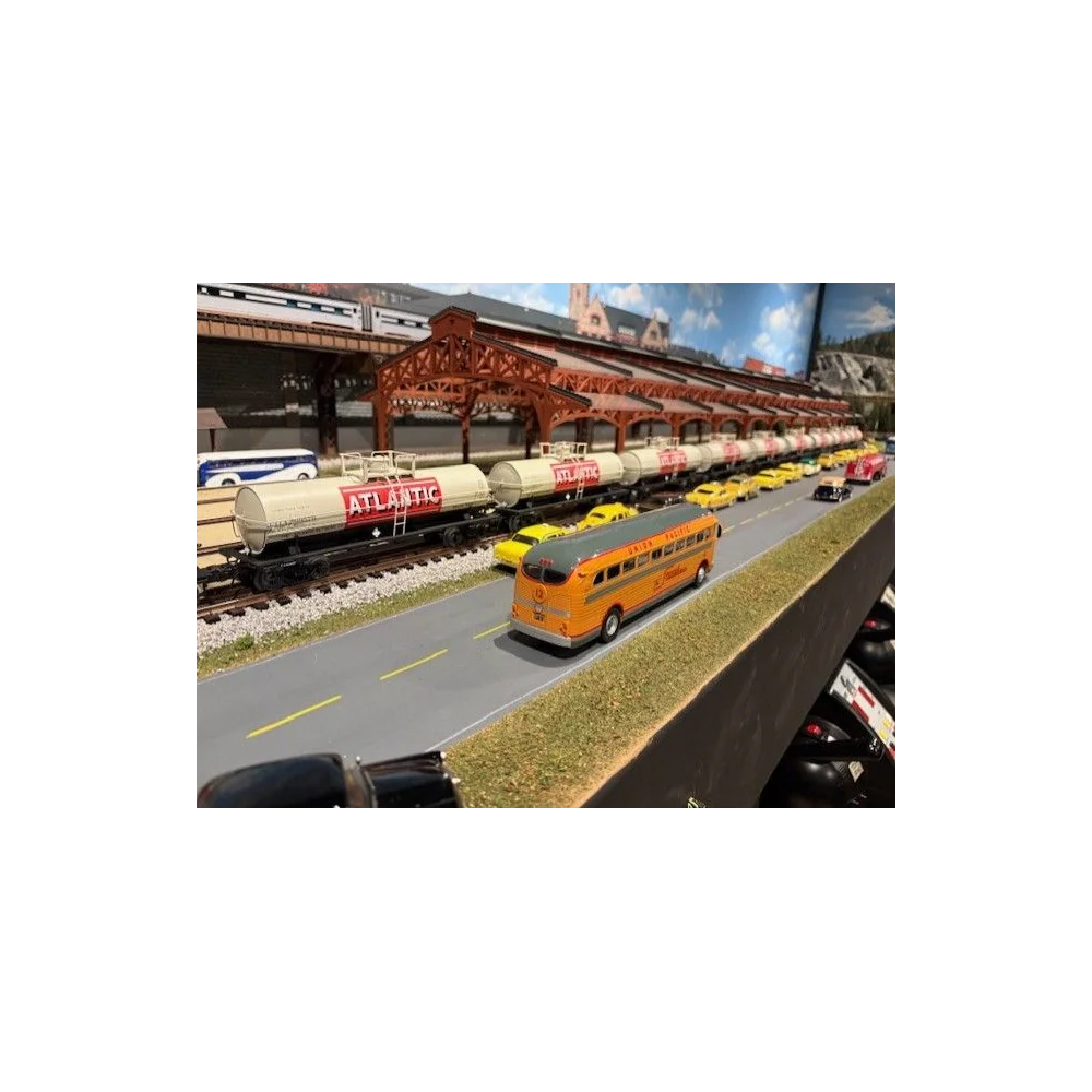 TANK CARS PULLED BY PRR ATLAS ATLANTIC REFINING CO 11K GAL UNOPENED 4 AVAILABLE